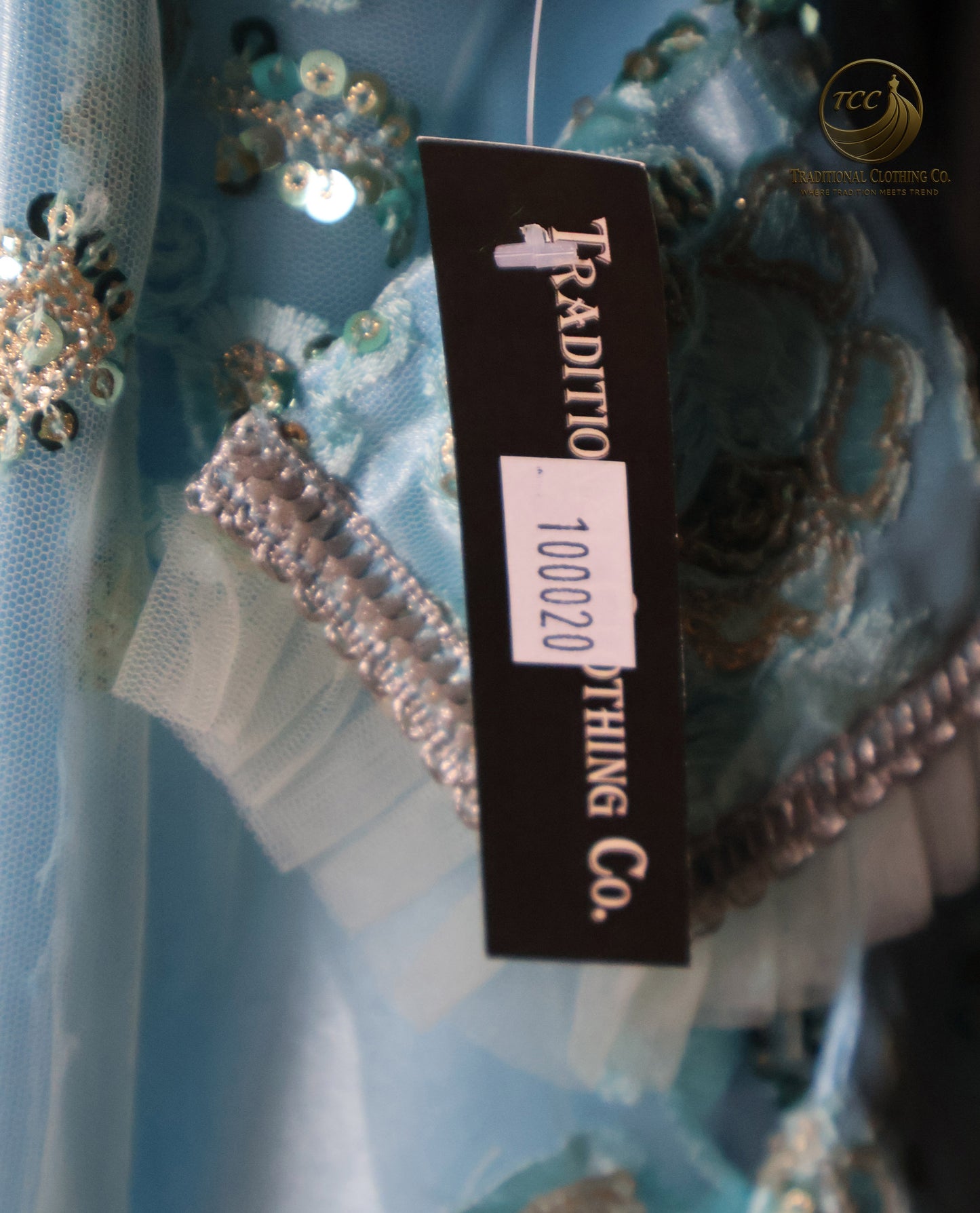 Elegant Light Blue Lehenga Choli with Intricate Sequin & Embroidery – Traditional Festive Wear