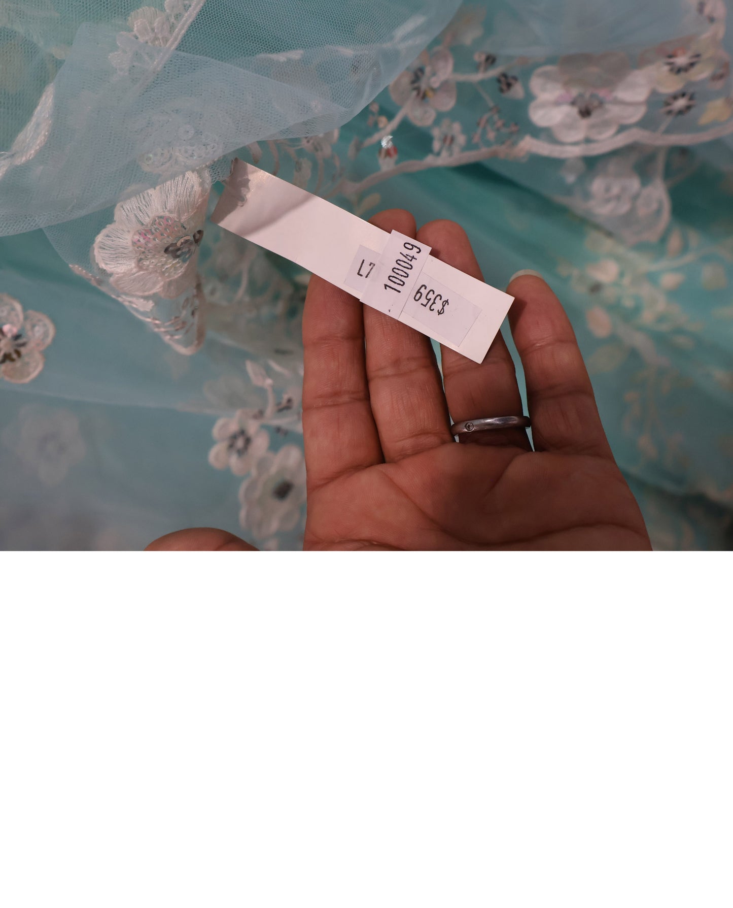 Light Blue Embroidered Lehenga Choli with Sheer Dupatta – Elegant Traditional Wear