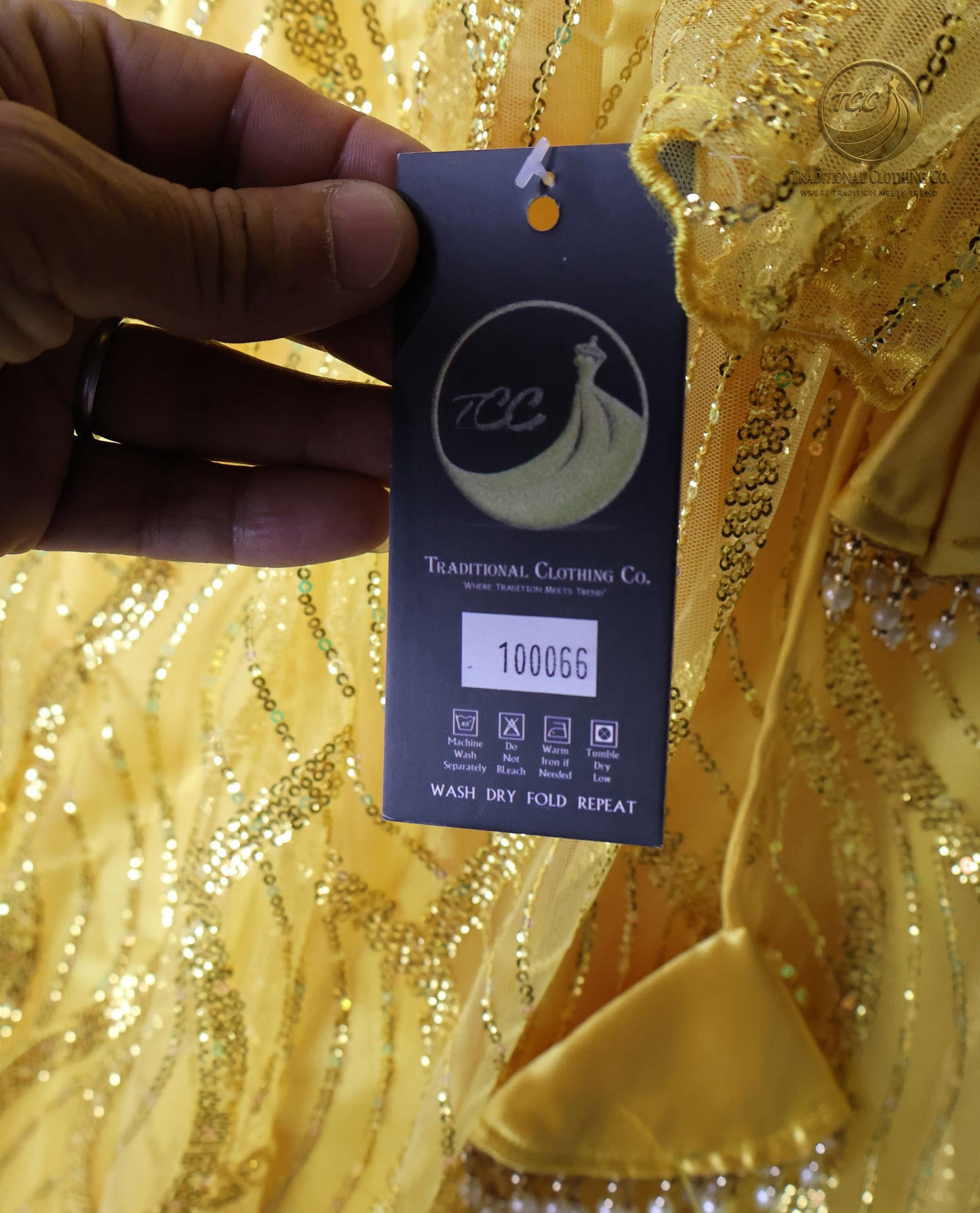 Radiant Yellow Embroidered Lehenga Choli – Open Back & Tassel Tie