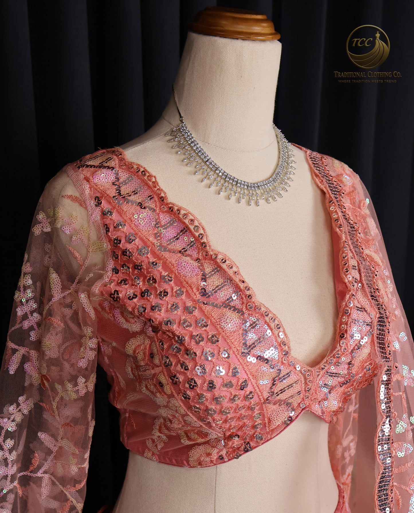 Stunning Pink Embroidered Lehenga Choli – Traditional Festive & Wedding Wear