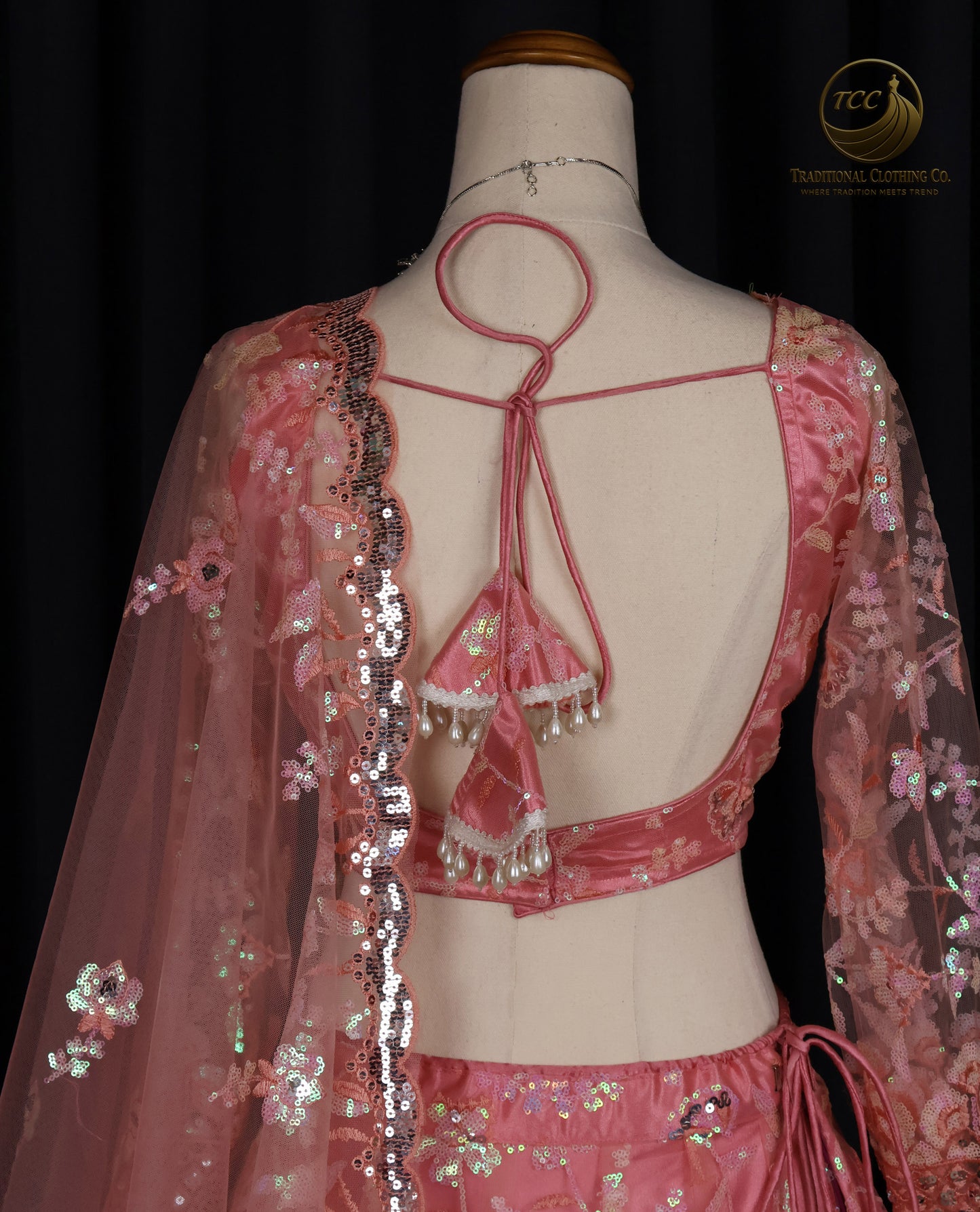 Stunning Pink Embroidered Lehenga Choli – Traditional Festive & Wedding Wear