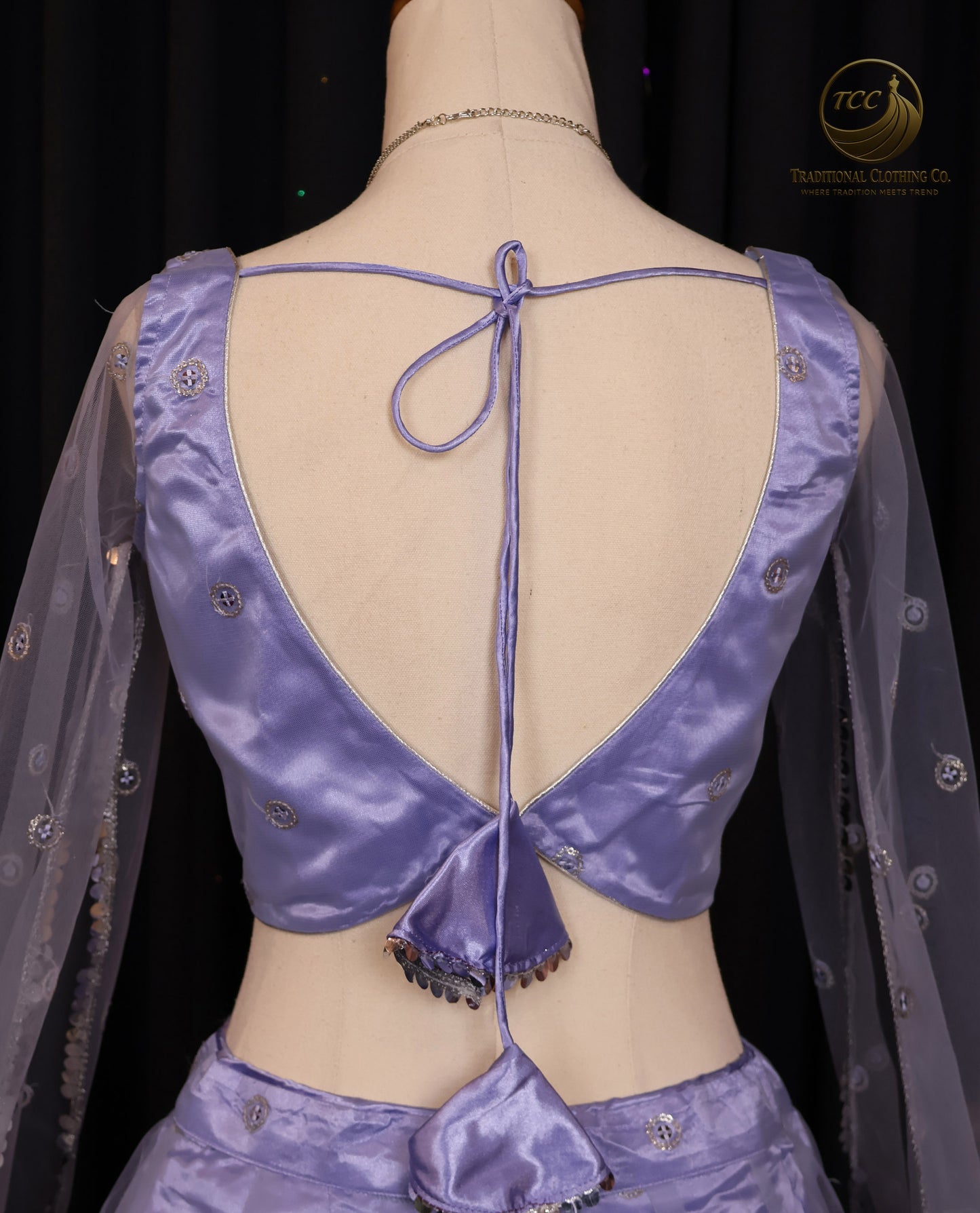 Elegant Purple Embroidered Lehenga Set – Traditional Ethnic Wear | Boutique Edition
