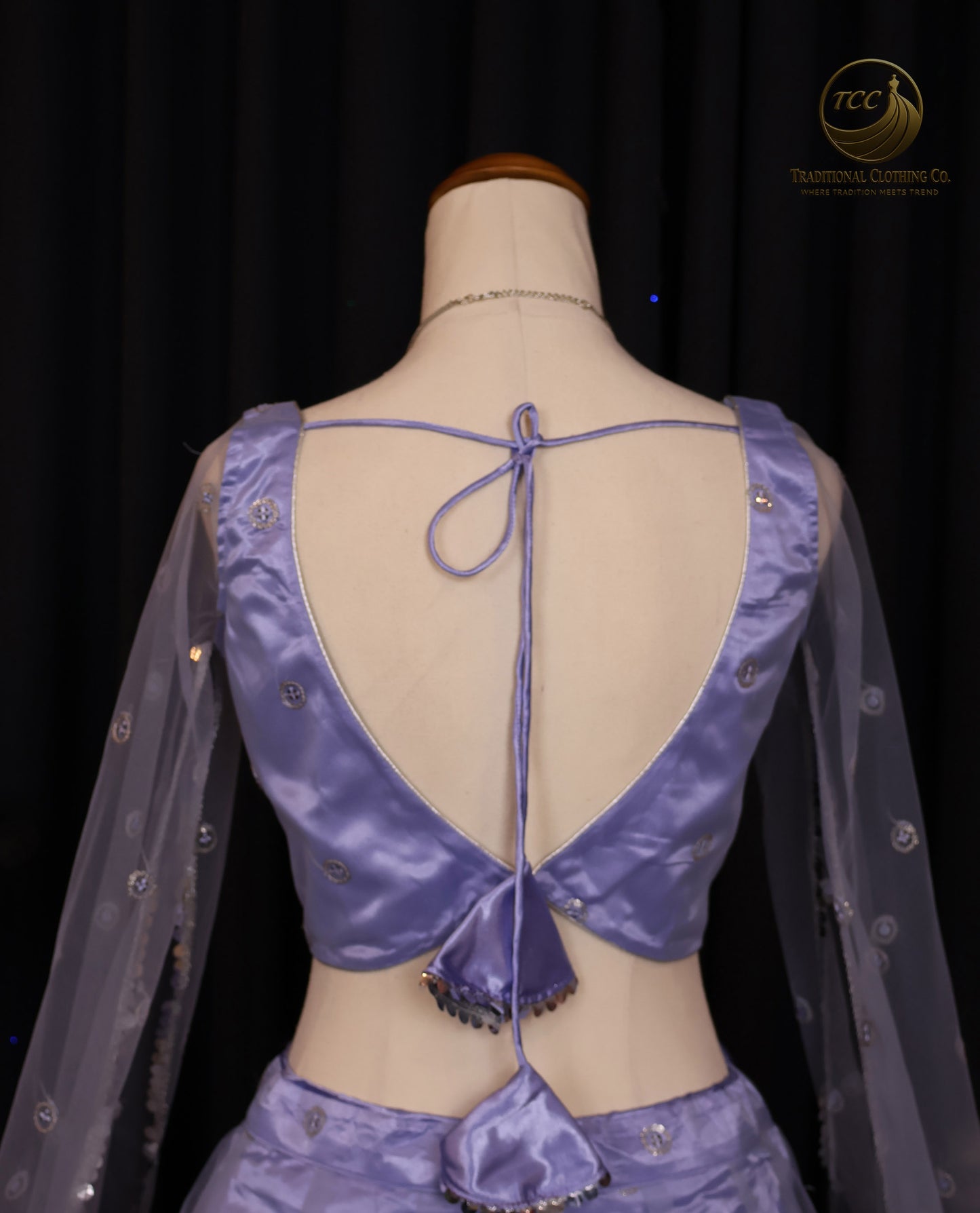 Elegant Purple Embroidered Lehenga Set – Traditional Ethnic Wear | Boutique Edition