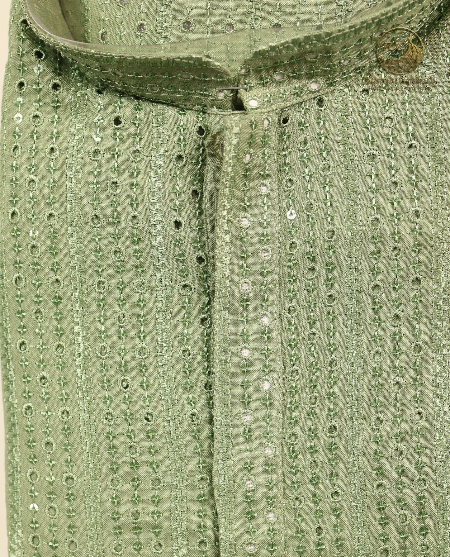 Chikankari Kurta – Elegance with Shimmer Accents | Yellow, Light Green, Peach, Dark Blue, Purple and Sky Blue