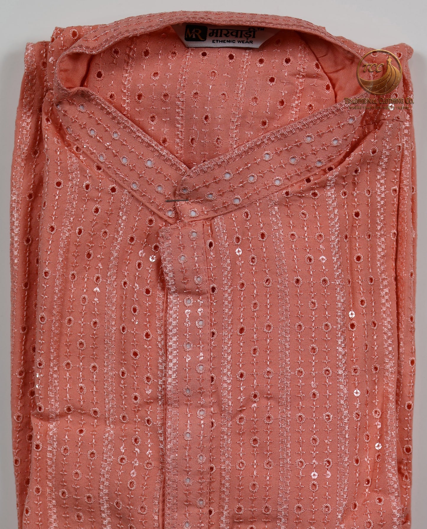 Chikankari Kurta – Elegance with Shimmer Accents | Yellow, Light Green, Peach, Dark Blue, Purple and Sky Blue