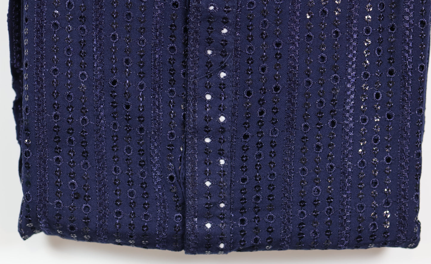 Chikankari Kurta – Elegance with Shimmer Accents | Yellow, Light Green, Peach, Dark Blue, Purple and Sky Blue