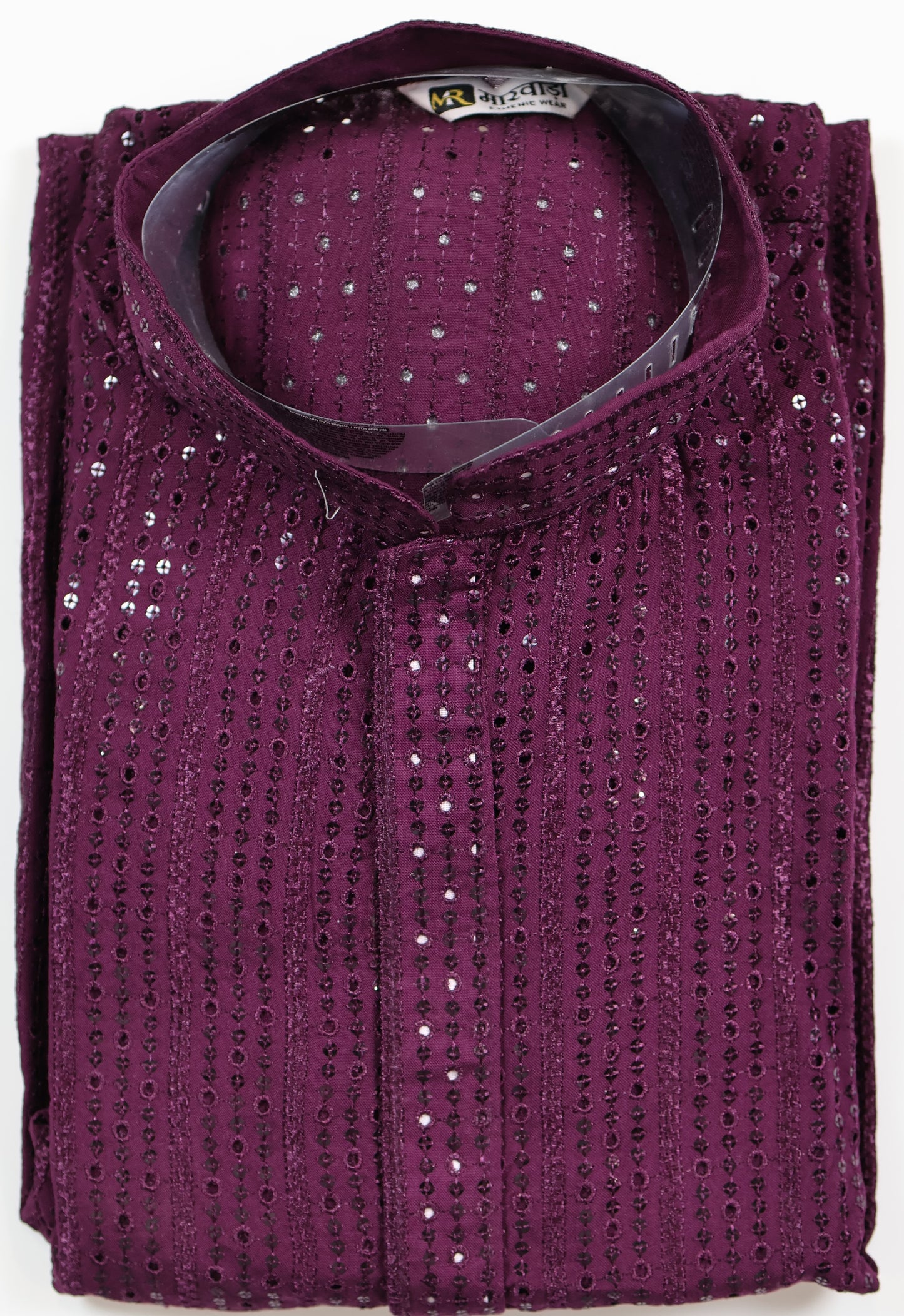 Chikankari Kurta – Elegance with Shimmer Accents | Yellow, Light Green, Peach, Dark Blue, Purple and Sky Blue